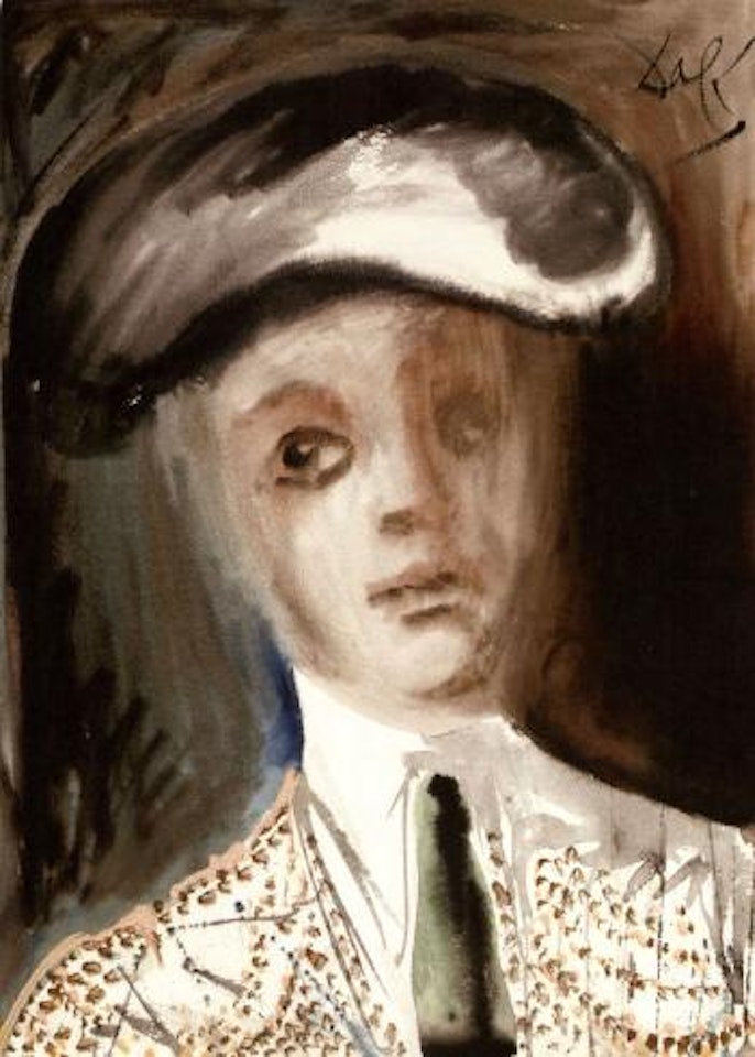 Toredor - Portrait of the bullfighter hero, Carmen II by Salvador Dali