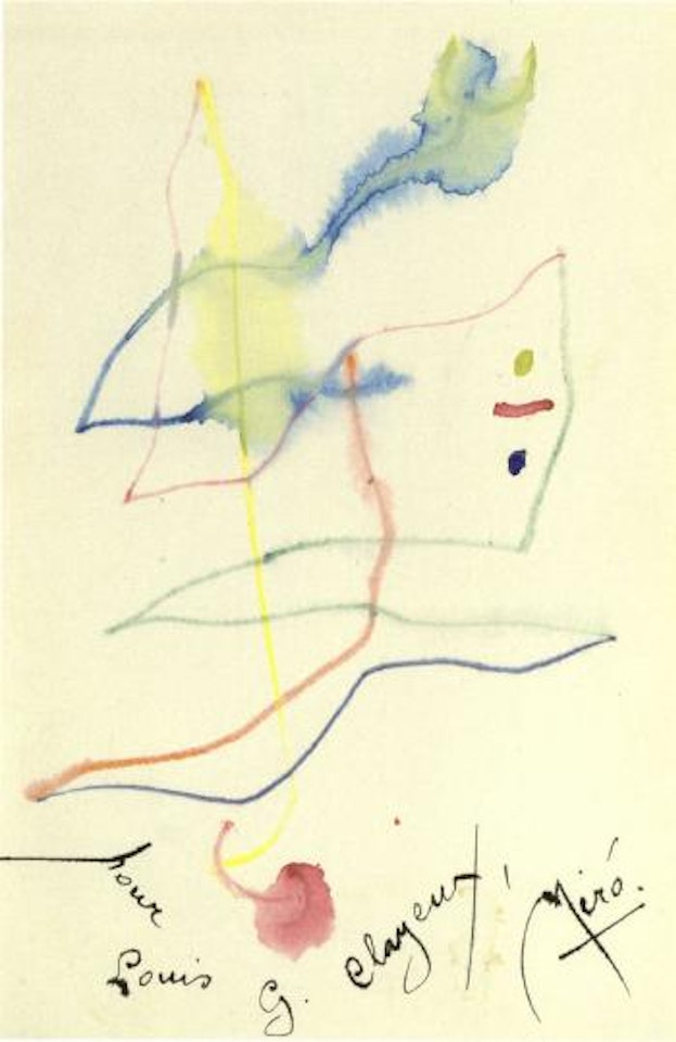 Composition by Joan Miró