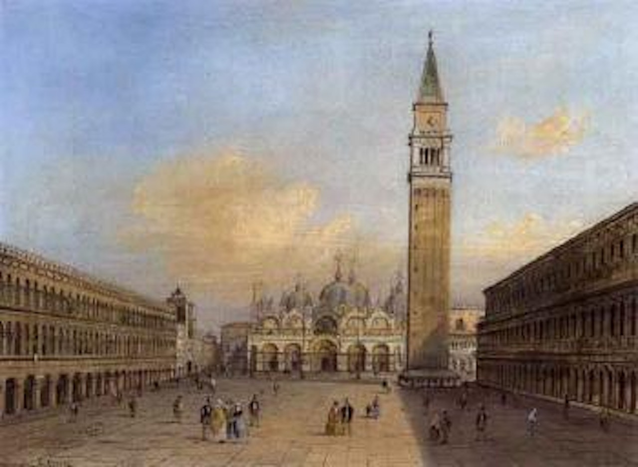 View of Marcus Church, Venice by Carlo Grubacs