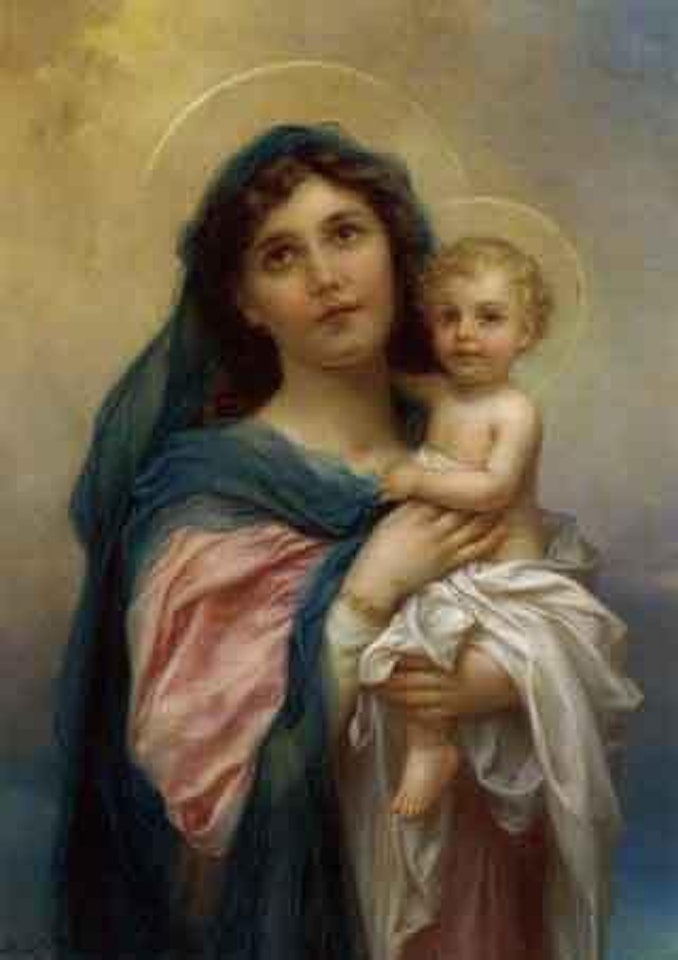 Madonna with Child by Hans Zatzka