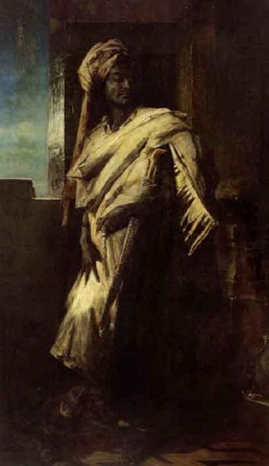 An Arab by Hans Makart