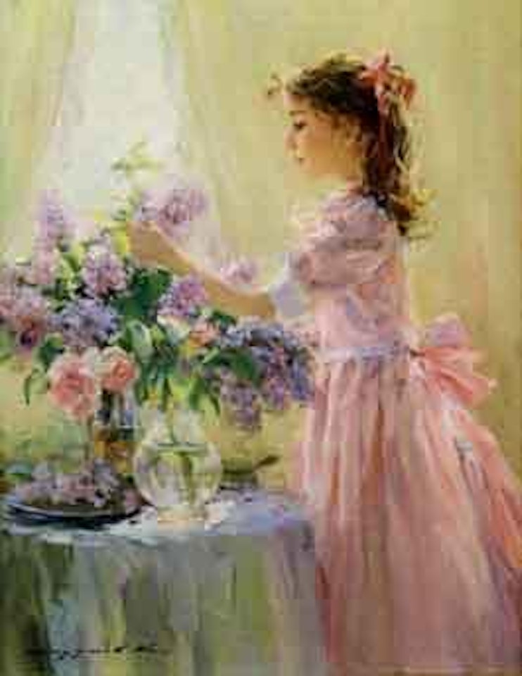 Lilies by Constantin Razoumov