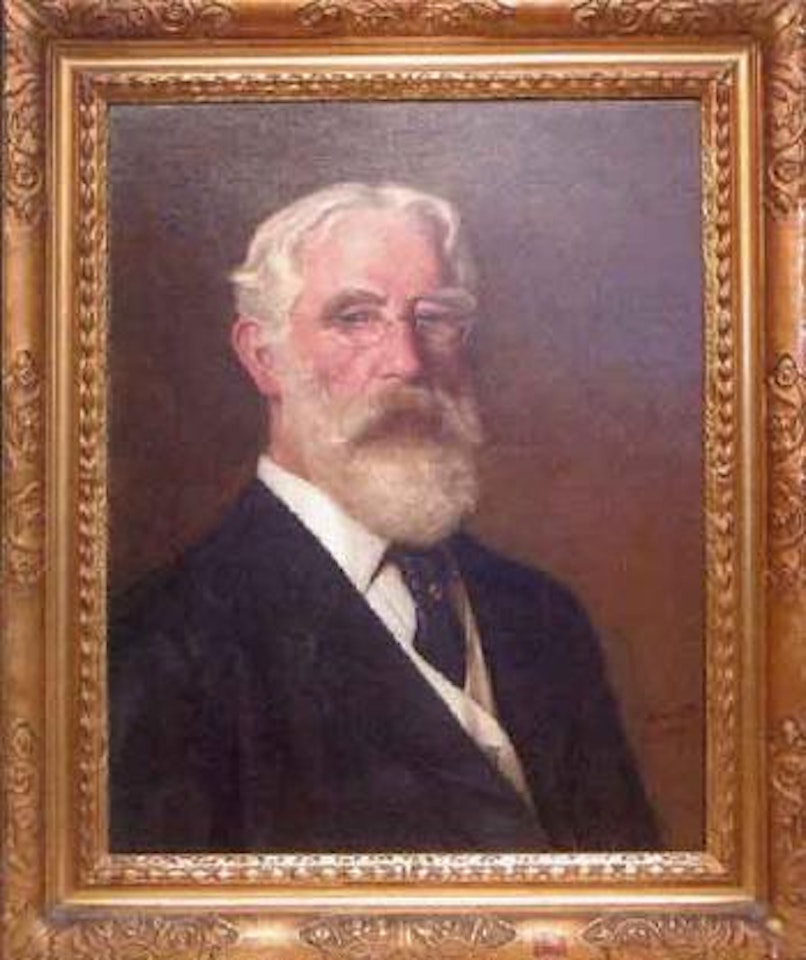 Self portrait by Charles des Anges by John George Brown