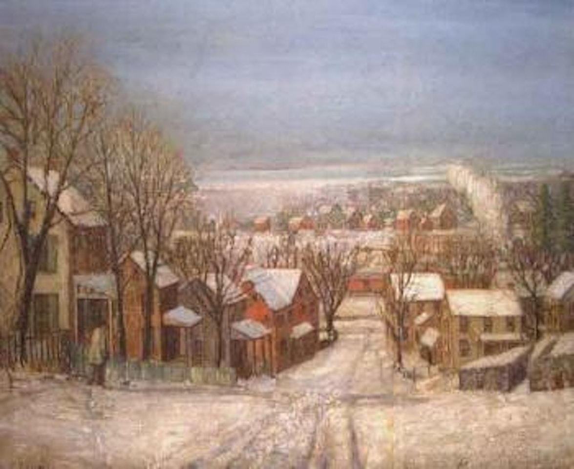 Green Street, Sellerville by Walter Emerson Baum