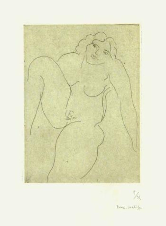 Figure lisant by Henri Matisse