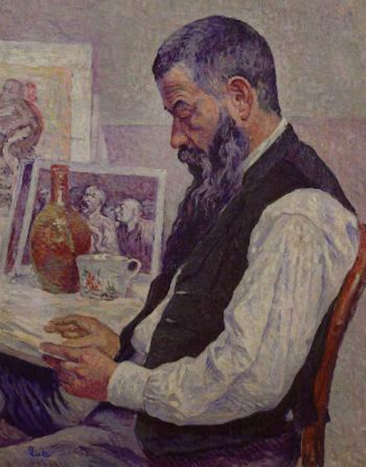 Portrait de Terrus by Maximilien Luce