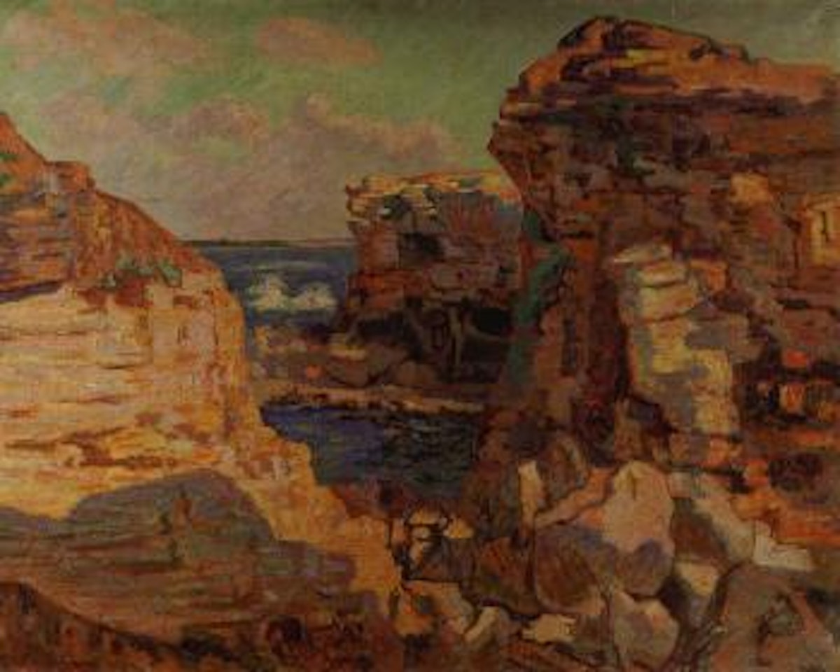 Saint-Palais, la pierriere by Armand Guillaumin