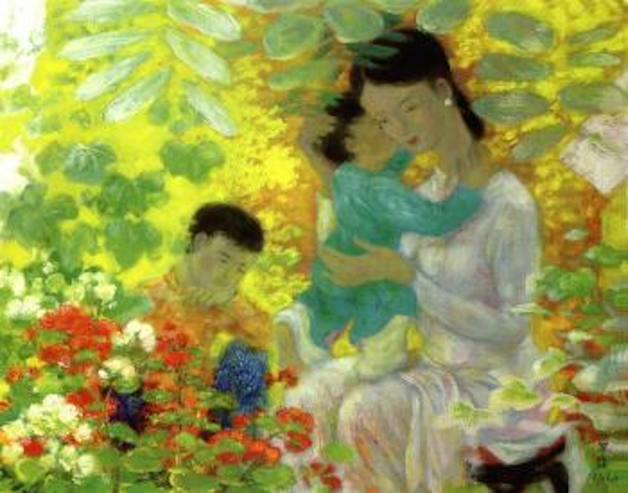Mere et enfants by Le Pho