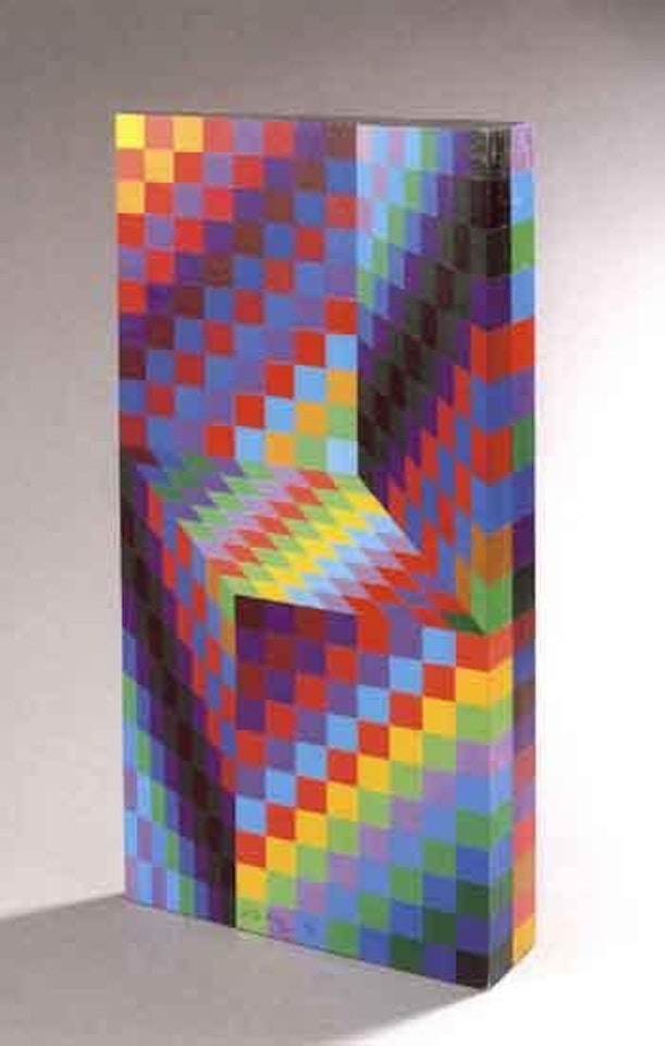 Tridm-Keil by Victor Vasarely