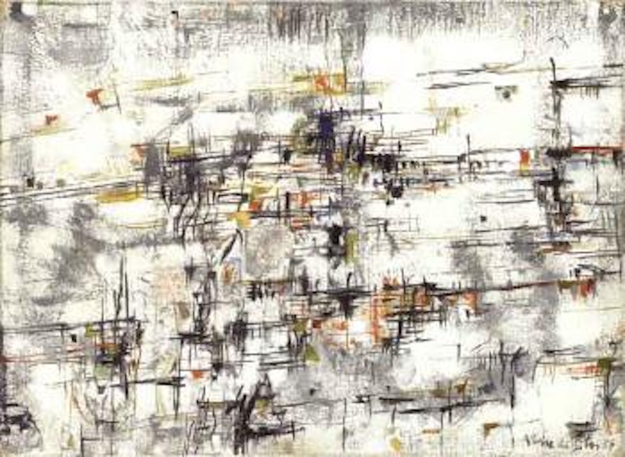 Peinture en trois tons by Maria Helena Vieira Da Silva