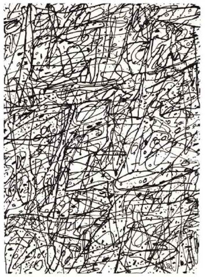 Paysage by Jean Dubuffet