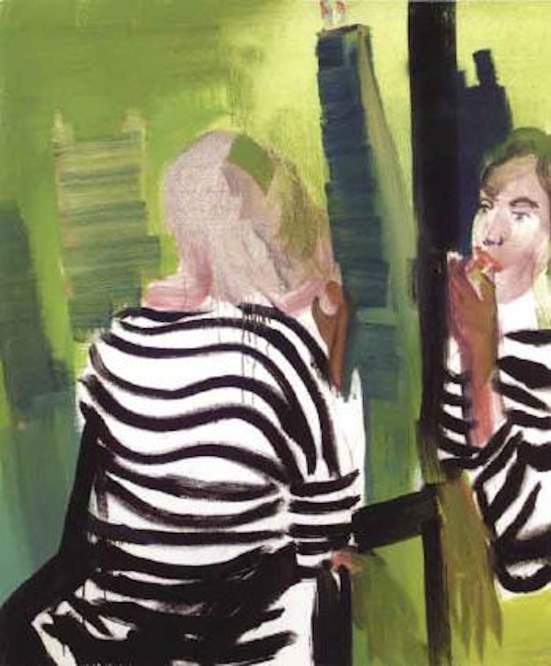 Chicago lipstick by Rainer Fetting