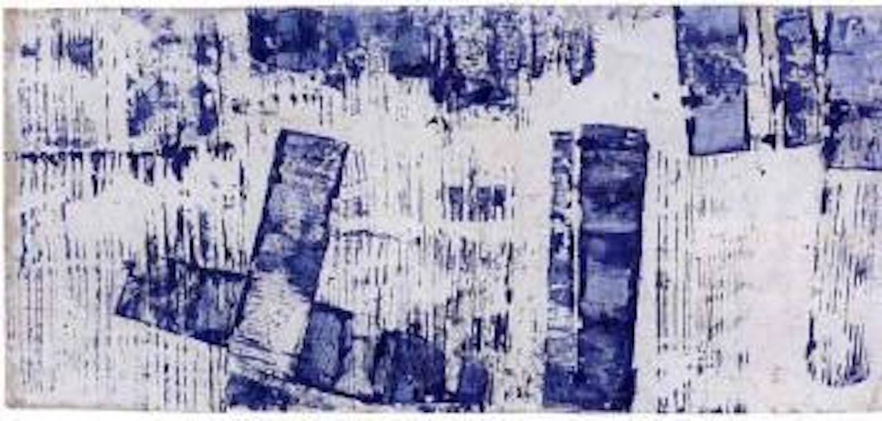 Blue screen wipers by Herbert Zangs