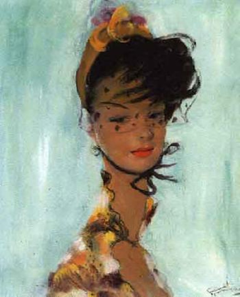 Ines by Jean Gabriel Domergue