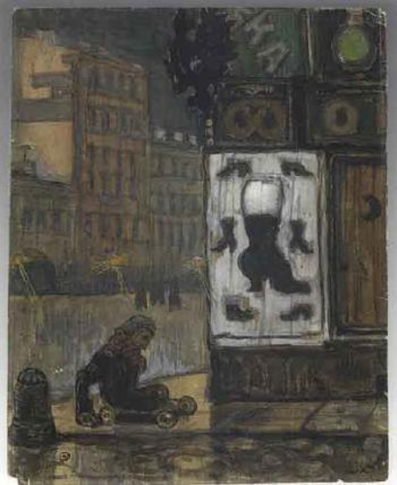 Les grimaces de la ville by Mstislav Valerianovich Dobuzhinsky