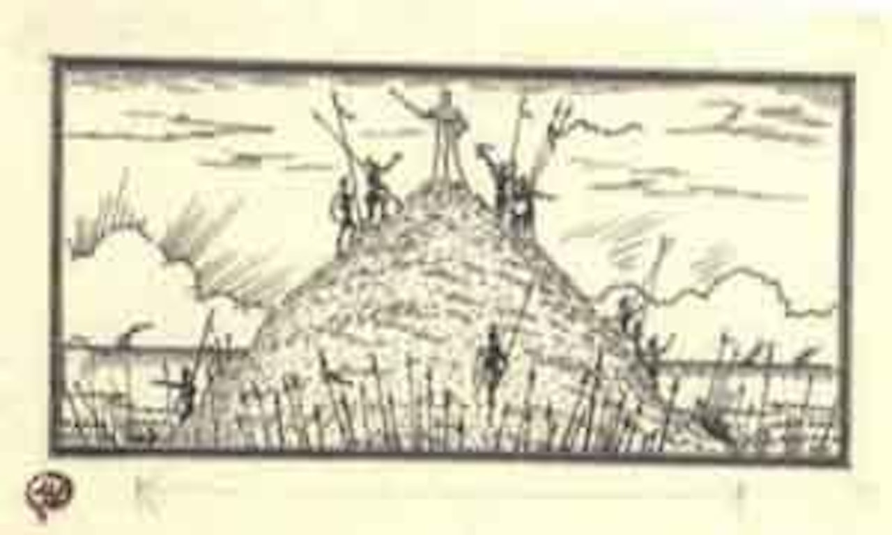 Le Chevalier Avare, Saint-Petersbourg by Mstislav Valerianovich Dobuzhinsky