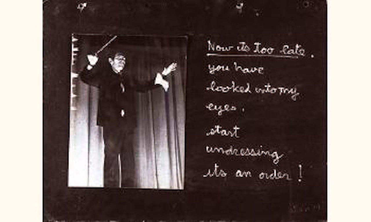 Now it's too late by Ben Vautier