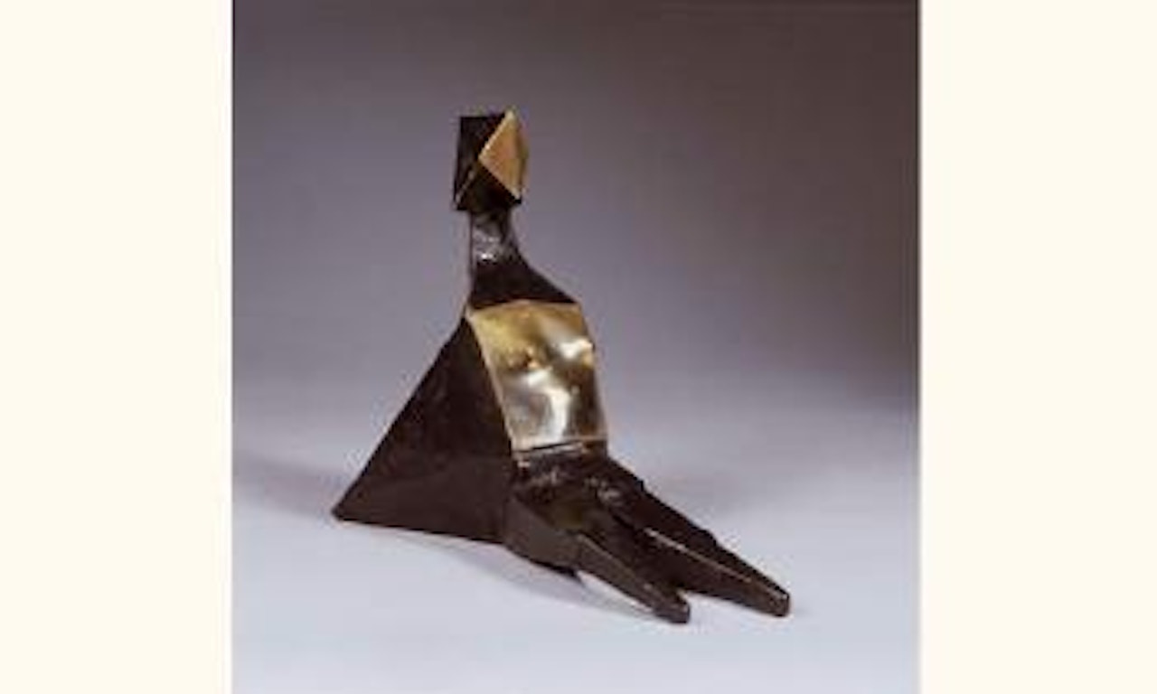 Maquette VI sitting Elektra by Lynn Chadwick