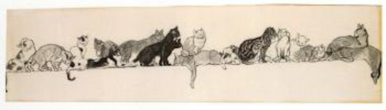 Les chats de Steinlen by Théophile Alexandre Steinlen