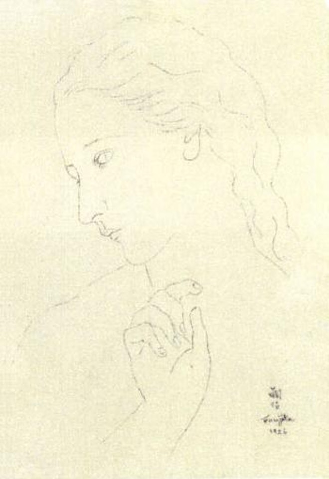 Femme by Leonard Tsuguharu Foujita