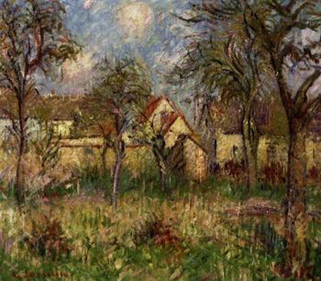 Le jardin by Gustave Loiseau