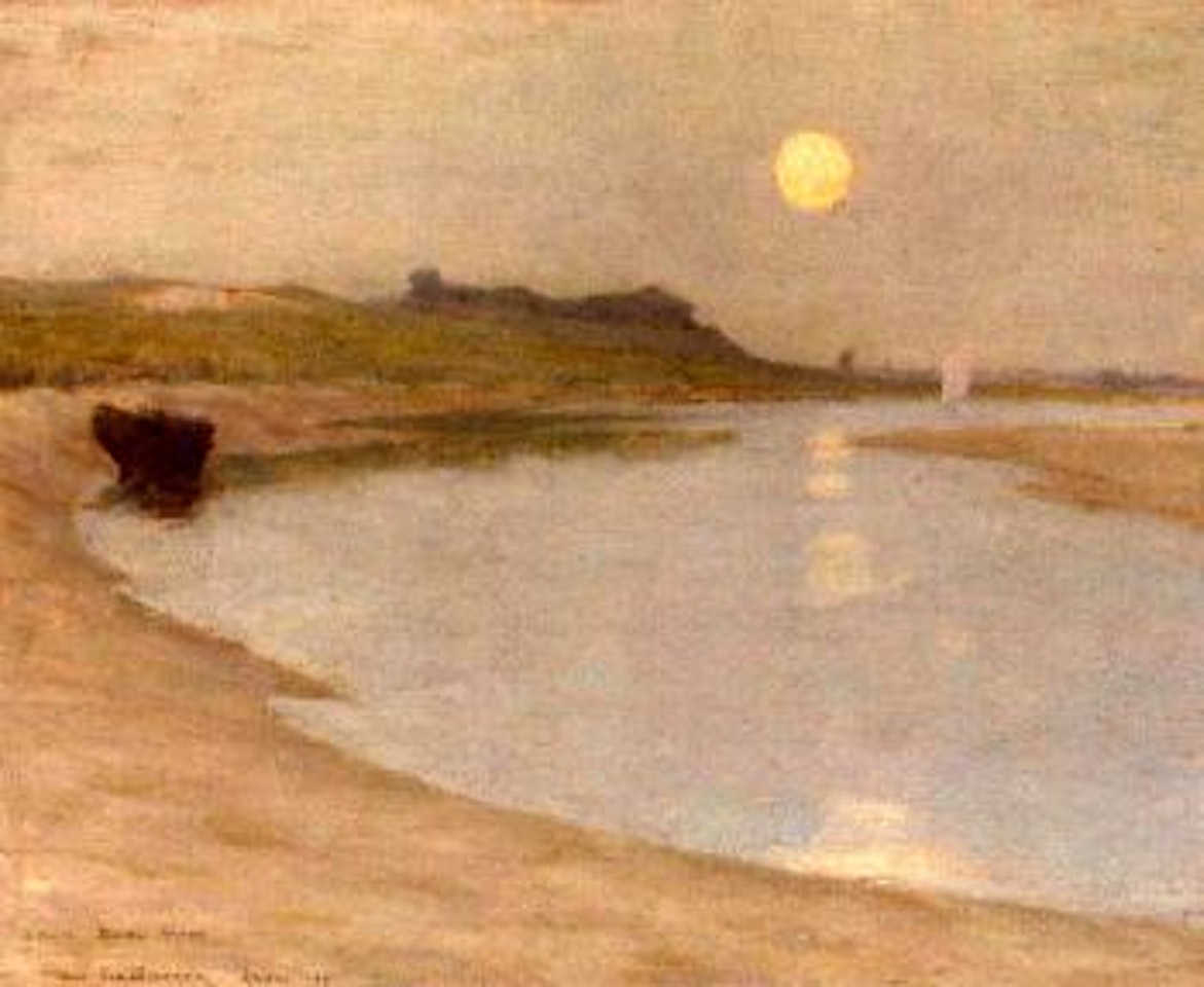 Clair de lune, Etaples by Henri Le Sidaner