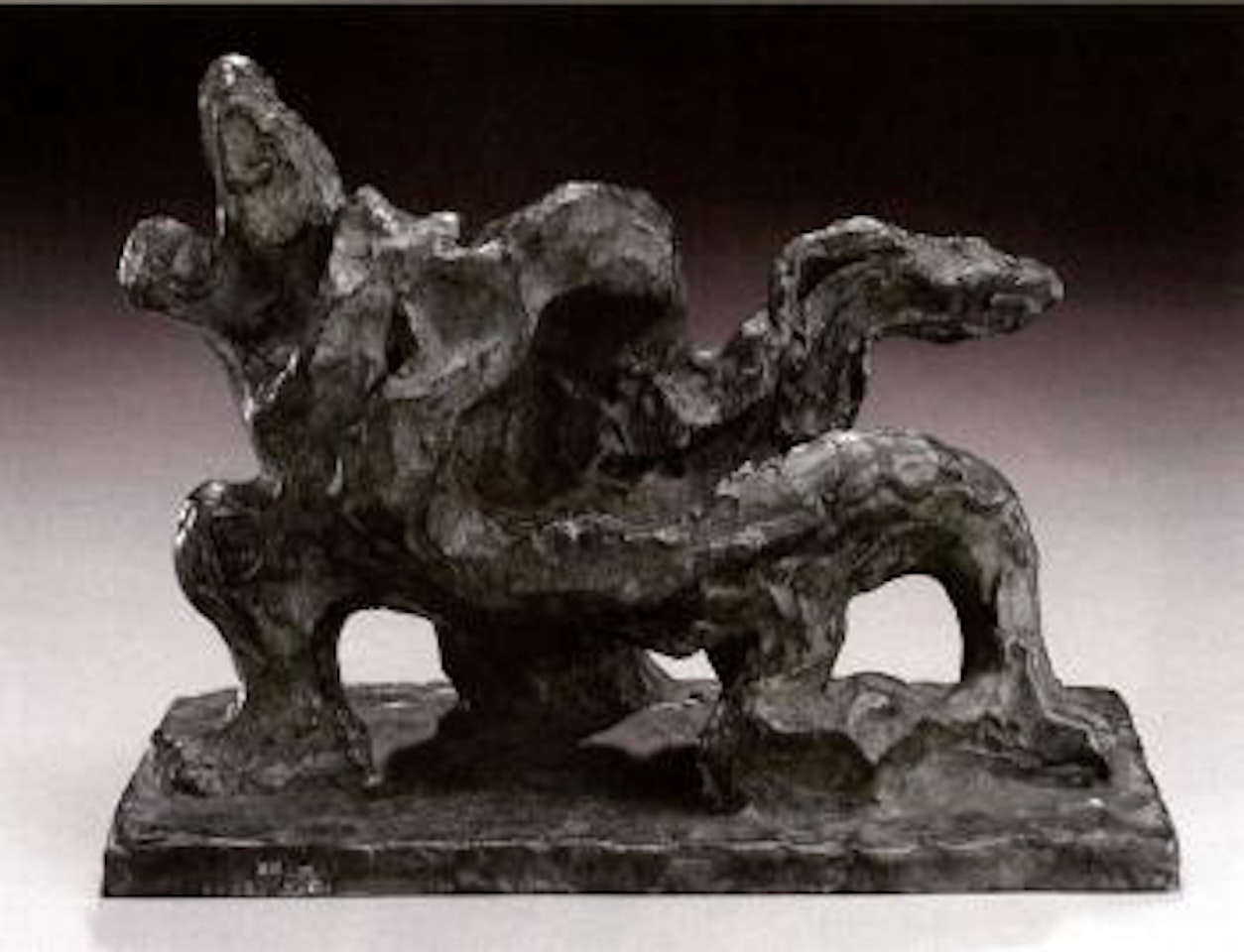 The embrace, maquette no.2 by Jacques Lipchitz