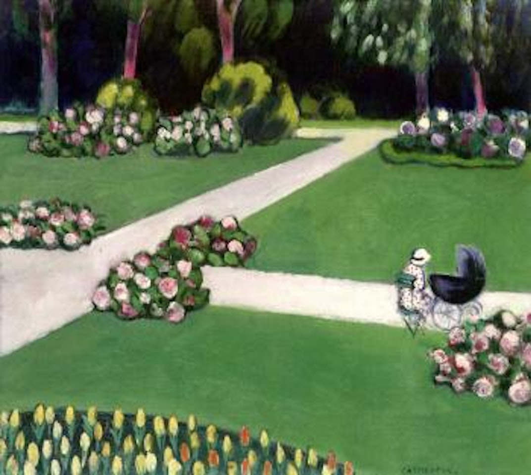 Le parc by Jean-Pierre Cassigneul