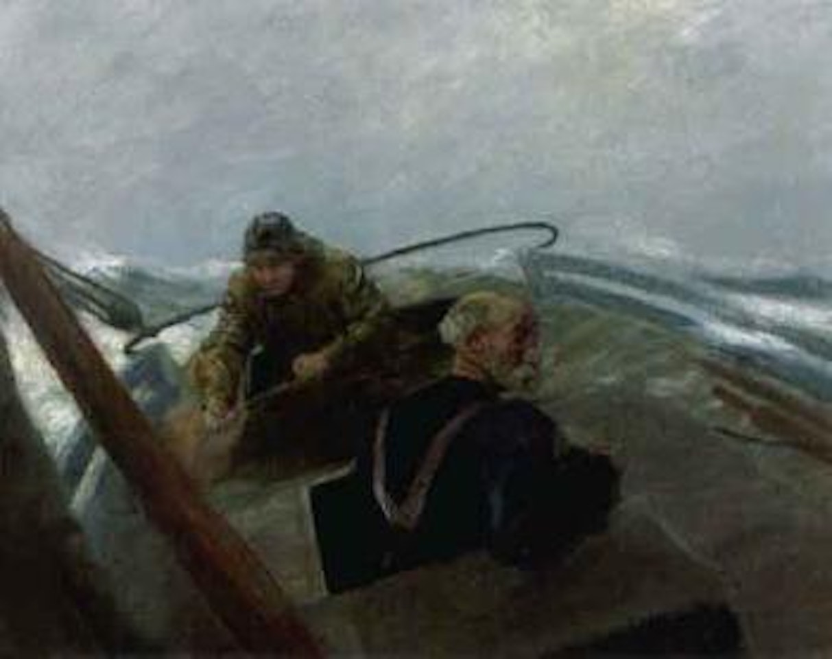On deck by Christian Krohg