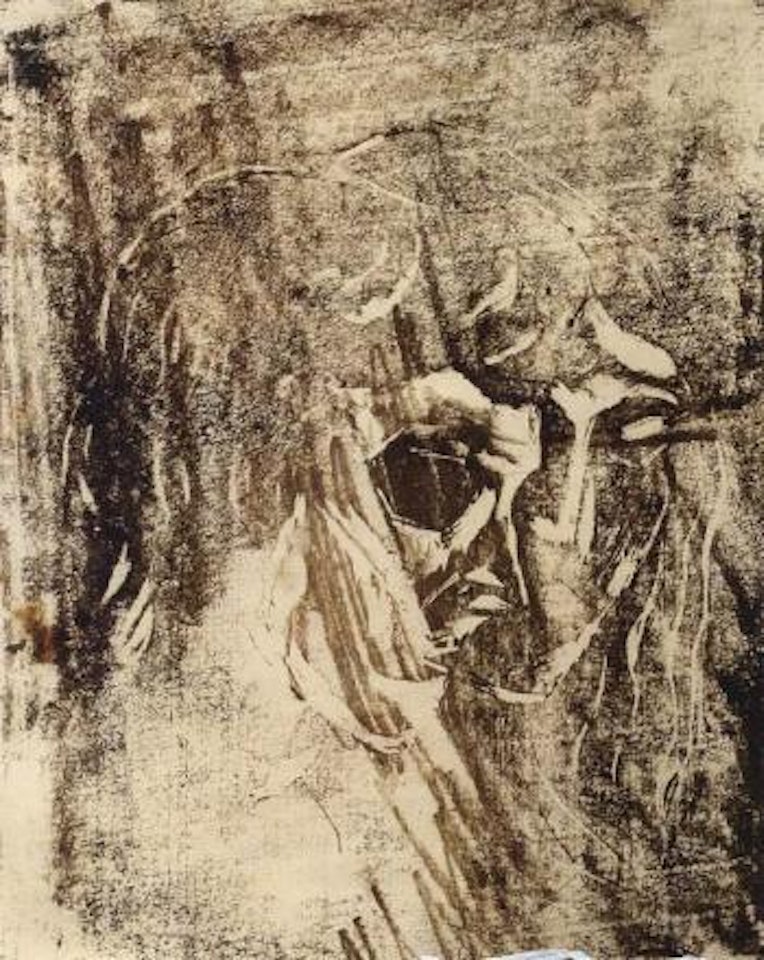 Man and woman by Edvard Munch