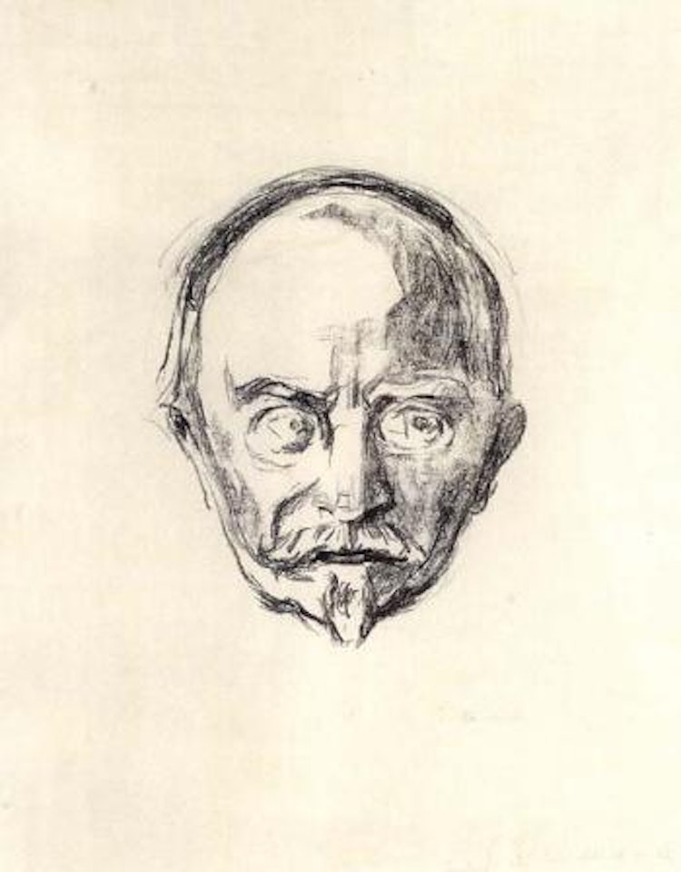 Christian Sinding by Edvard Munch