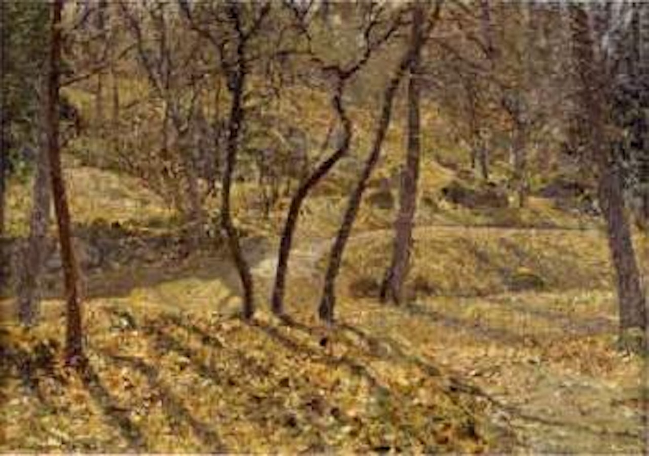 Spring sunshine, landscape from Blocksudden, Stockholm by Anshelm Schultzberg