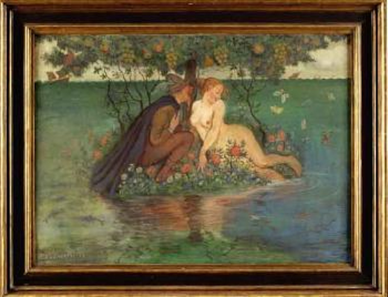 The river of supreme happiness by Ivar Arosenius