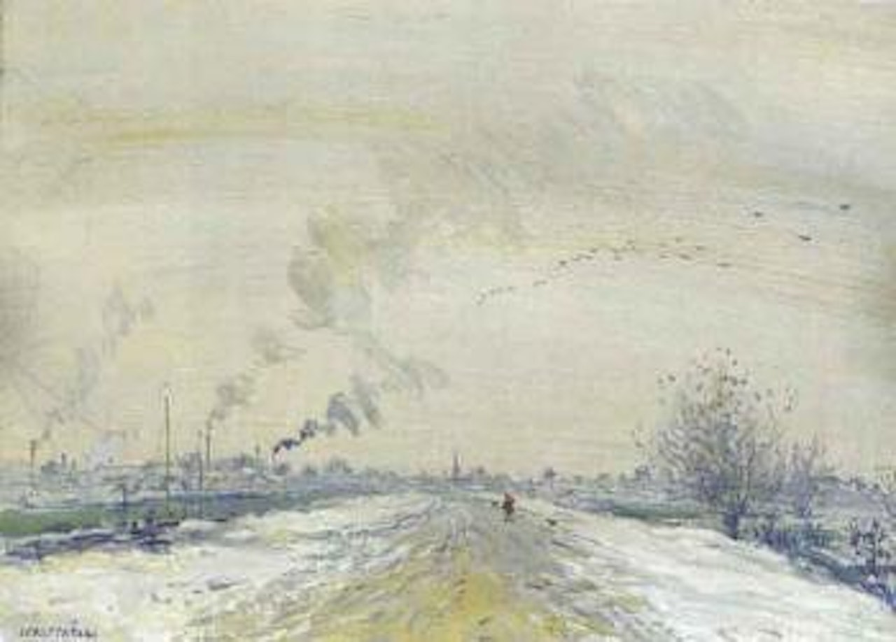 Paysage d'hiver by Jean Francois Raffaelli
