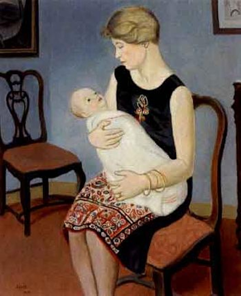 Mother and baby by Einar Jolin