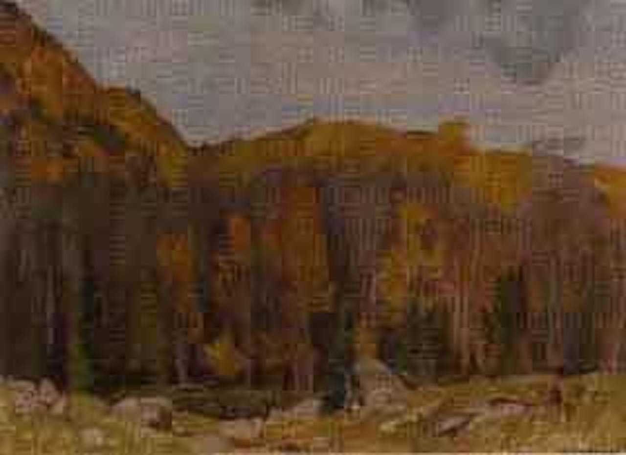 Edge of the woods, Half Way lake by Alfred Joseph Casson