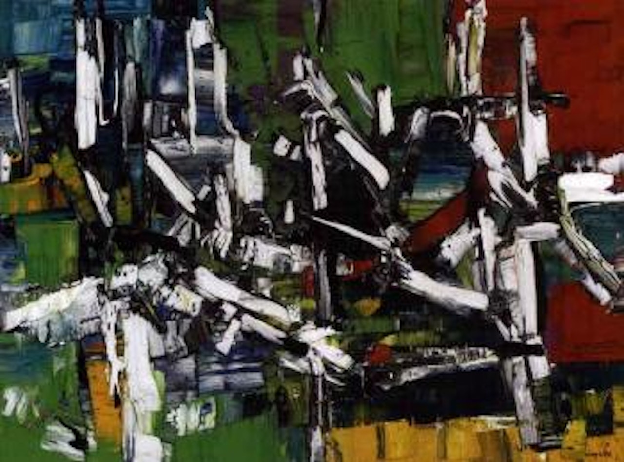 Dans le parc by Jean-Paul Riopelle
