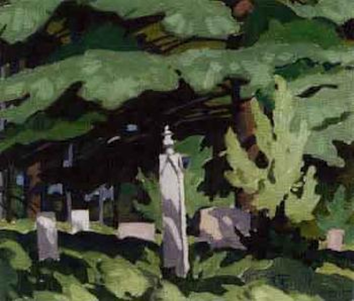 Graveyard, Carnarvon by Alfred Joseph Casson