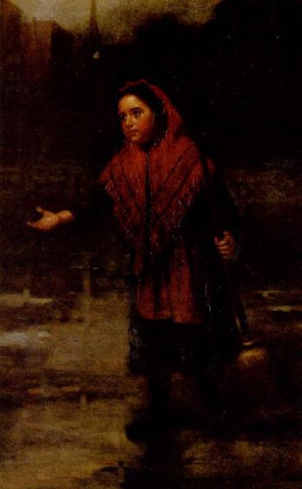 Crossing sweeper by John George Brown