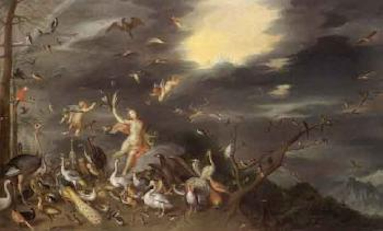 Allegory of Air by Jan Van Kessel The Elder