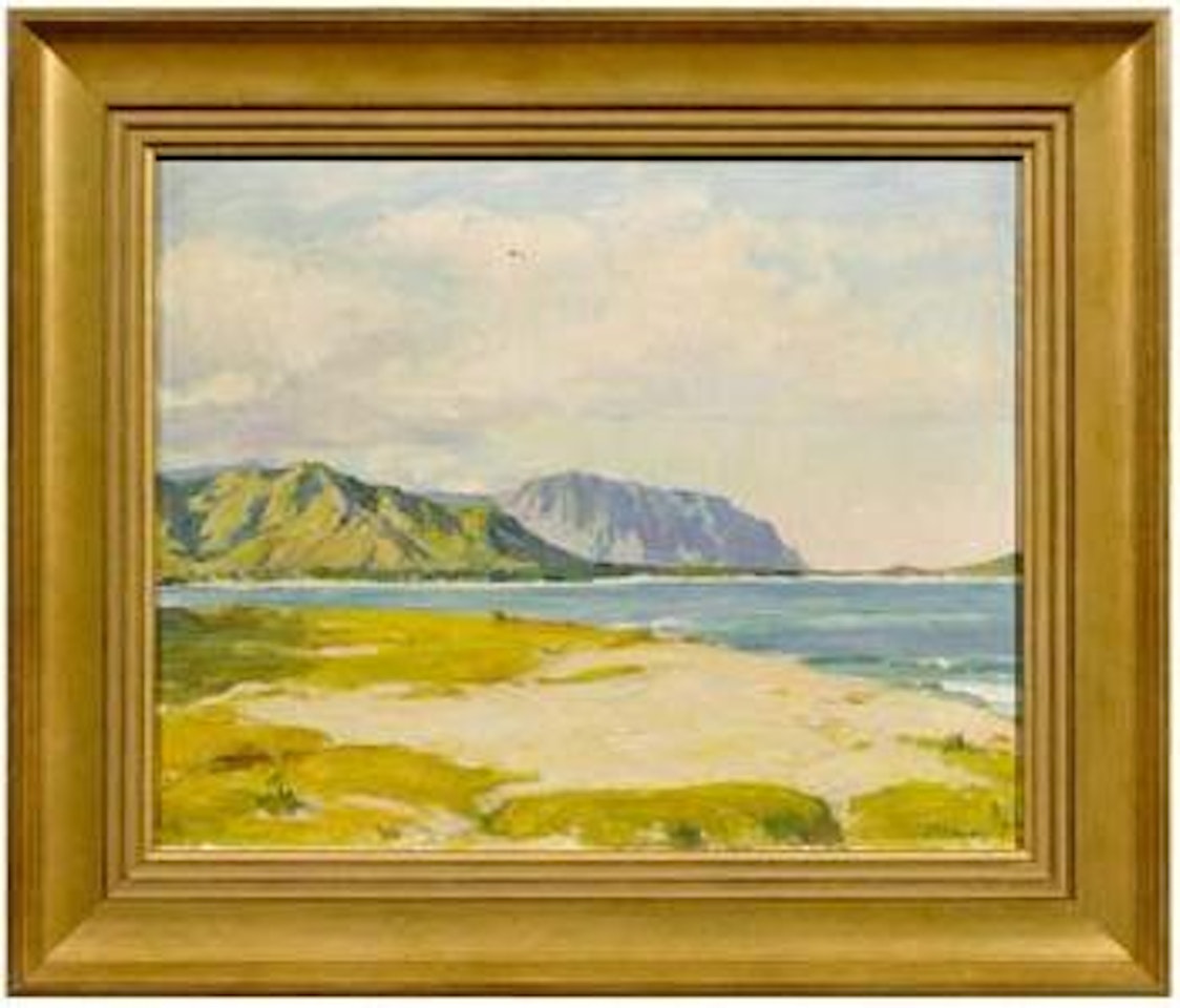 Kailua Beach beyond the Pali by Joseph Henry Sharp