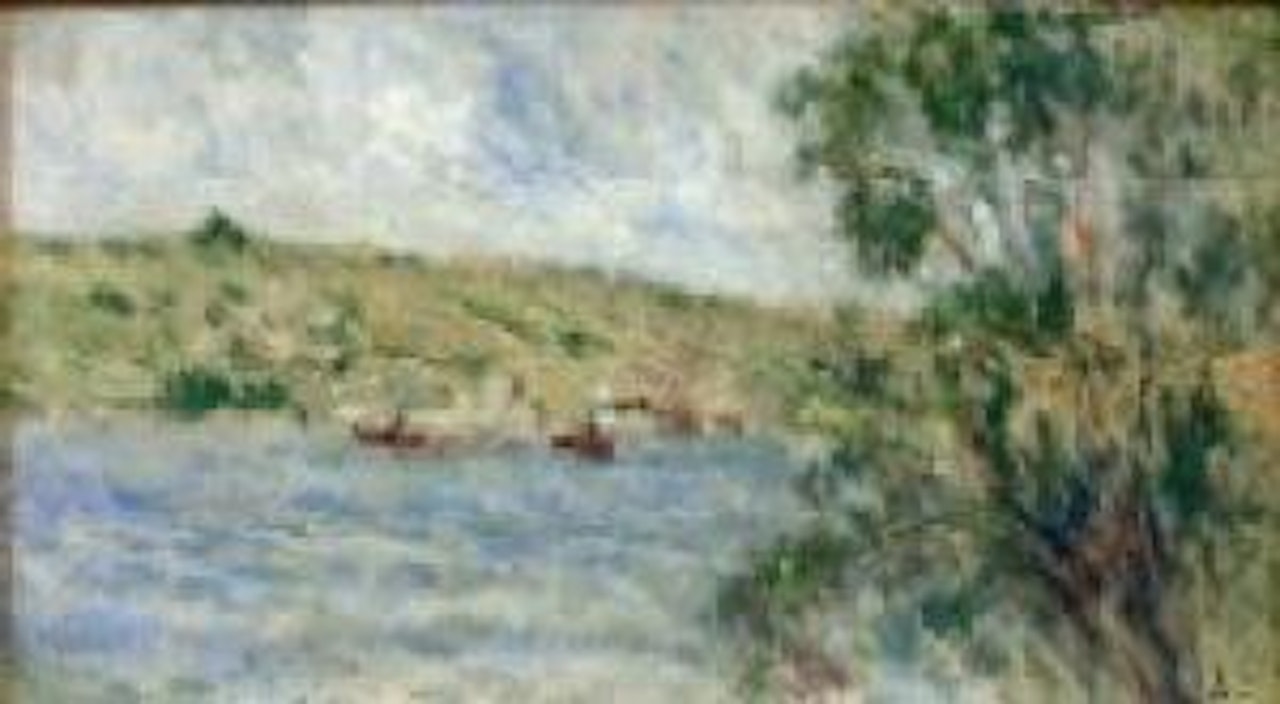 L'ecluse de Mericourt by Maximilien Luce