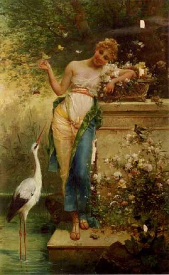 Tease by Hans Zatzka