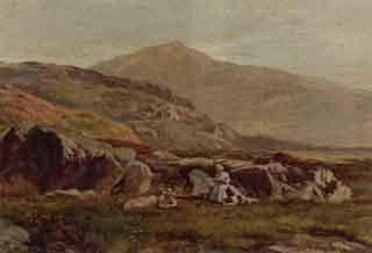 Highland luncheon party by Sidney Richard Percy