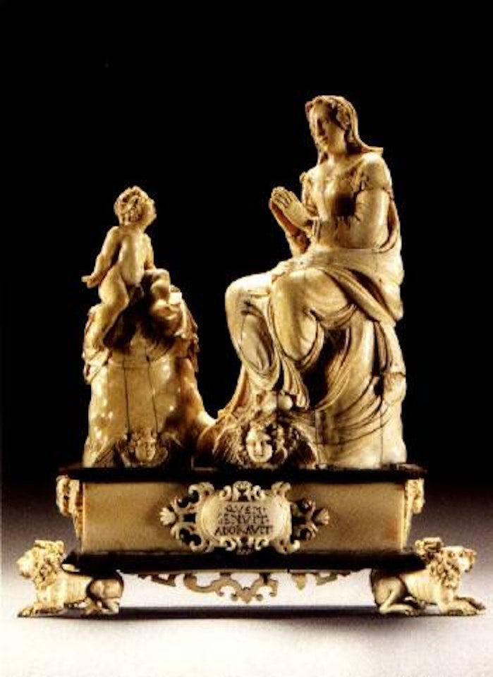 La beata vergine della ghiara by Italian School