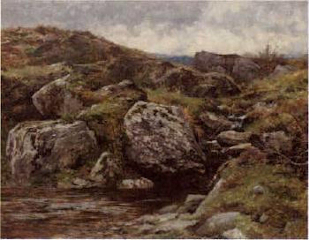 Erme Head, dartmoor by Benjamin Williams Leader