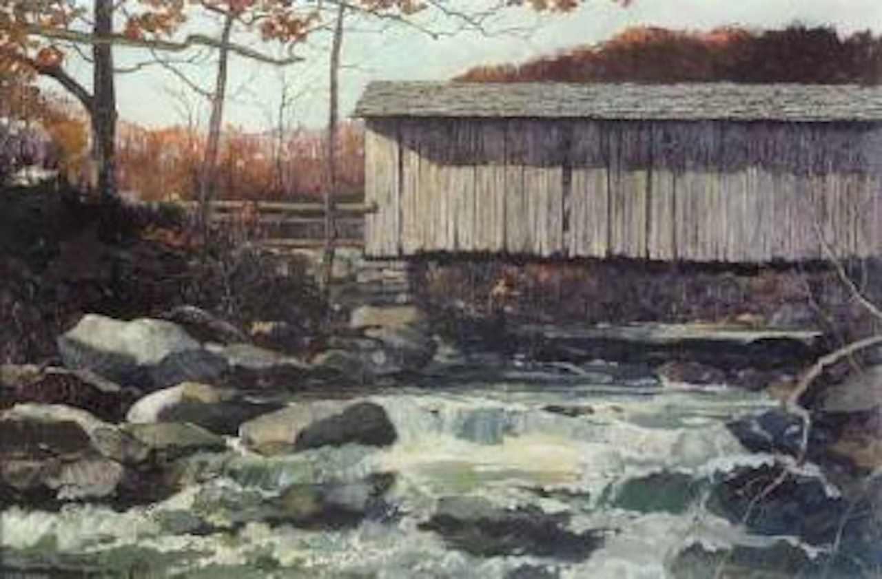 Maine autumn by Eric Sloane