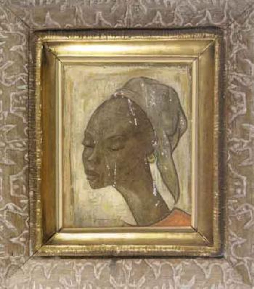 Head of a woman by Angel Botello