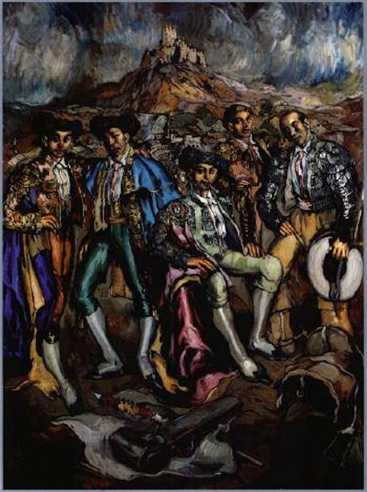 Toreadors by Spanish School