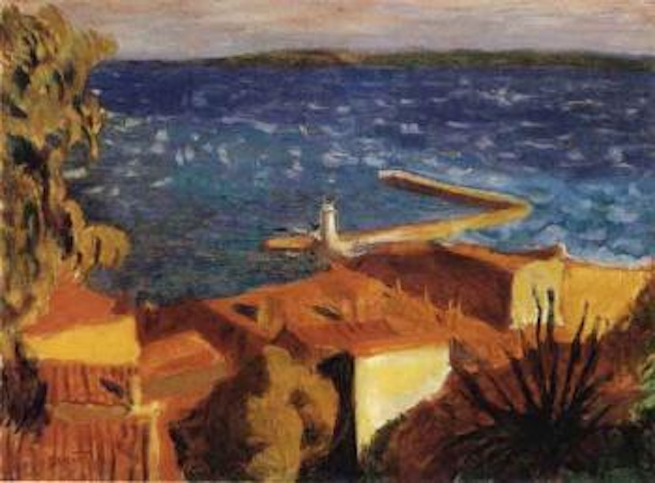 Petit Port Mediterraneen by Pierre Bonnard